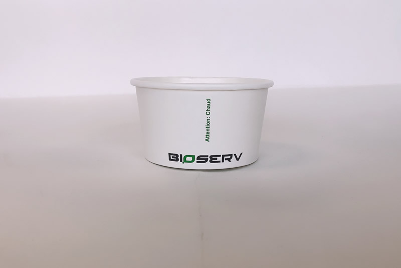 12oz. White Bioserv Soup Cup